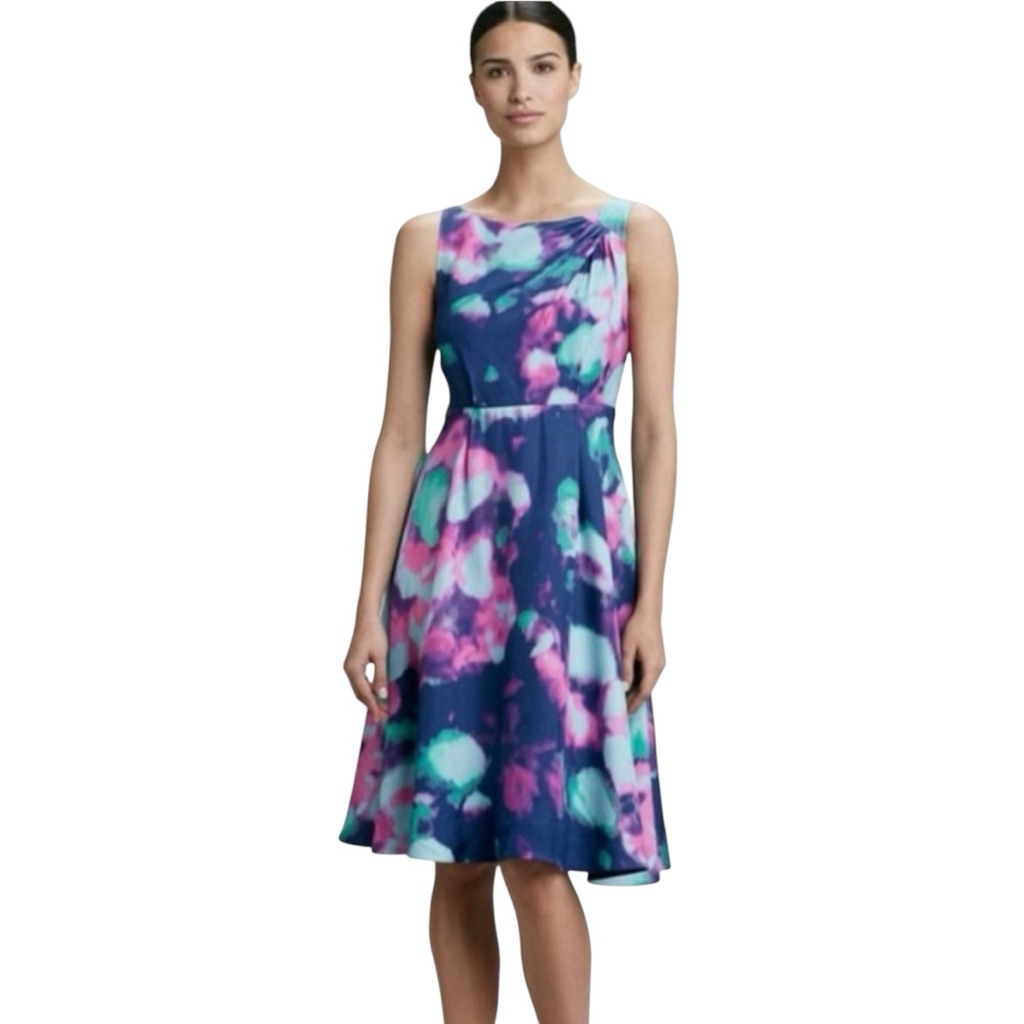 Nwt Kate Spade Olivia Watercolor Dress Size 8